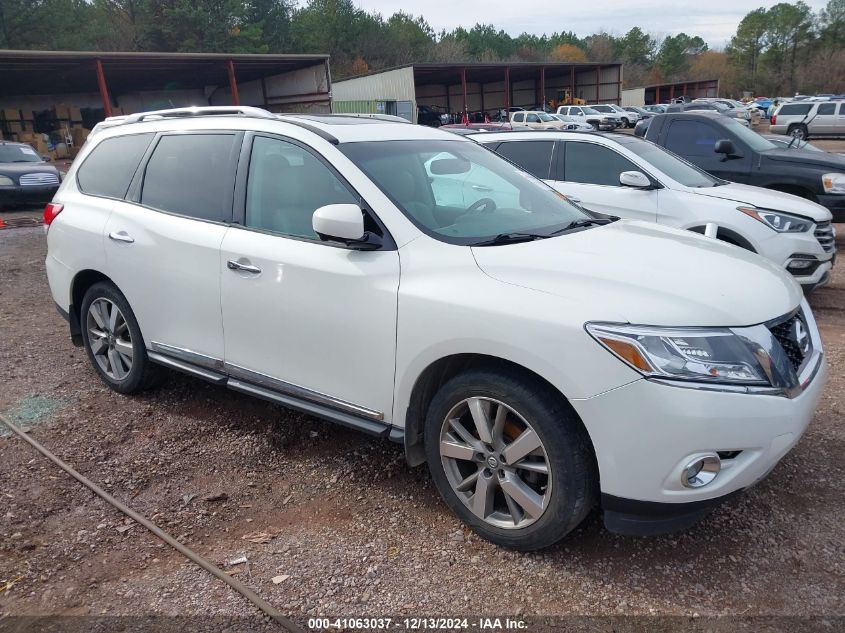 VIN 5N1AR2MN2EC637775 2014 Nissan Pathfinder, Platinum no.1