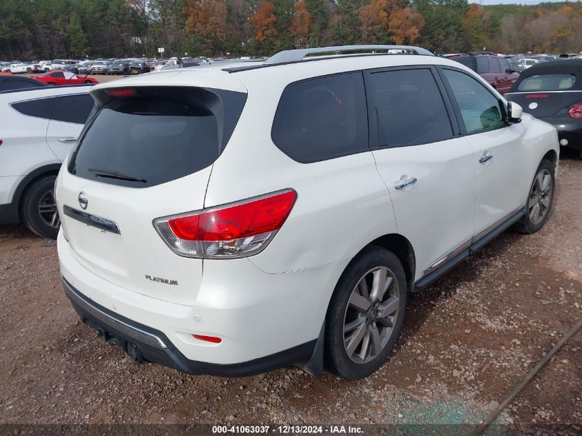 VIN 5N1AR2MN2EC637775 2014 Nissan Pathfinder, Platinum no.4