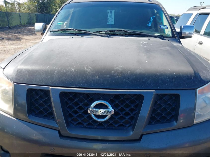 2008 Nissan Armada Se VIN: 5N1BA08D28N602762 Lot: 41063043