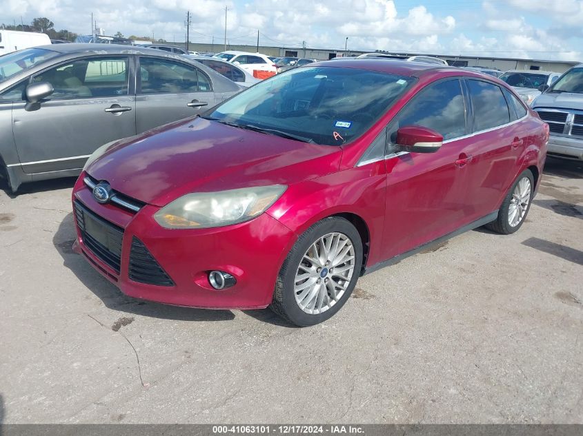 VIN 1FADP3J28EL161304 2014 Ford Focus, Titanium no.2