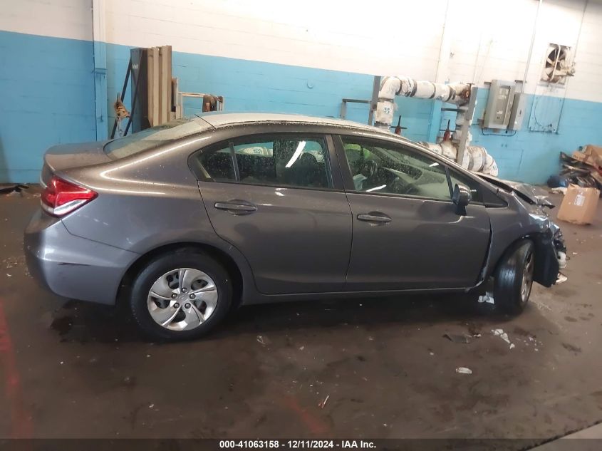 VIN 19XFB2F55FE291047 2015 Honda Civic, LX no.13