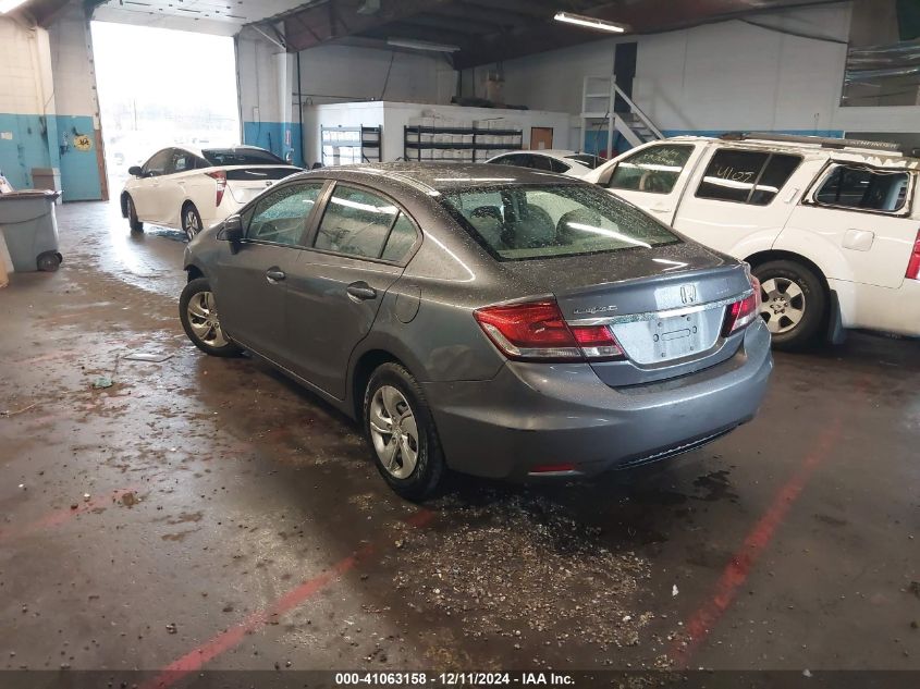 VIN 19XFB2F55FE291047 2015 Honda Civic, LX no.3