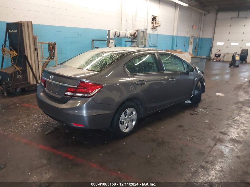 VIN 19XFB2F55FE291047 2015 Honda Civic, LX no.4