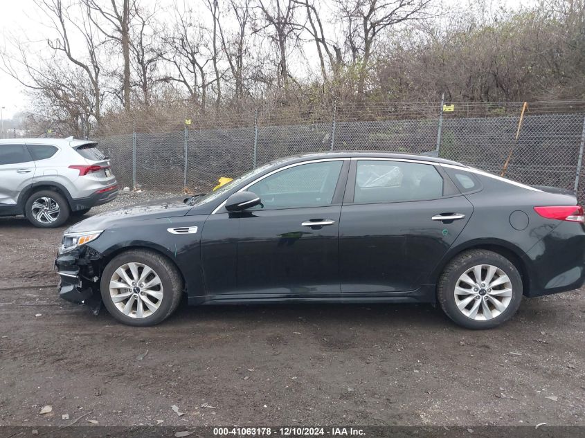 VIN 5XXGT4L35HG139912 2017 KIA Optima, LX no.14