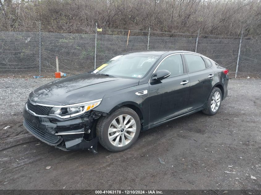 VIN 5XXGT4L35HG139912 2017 KIA Optima, LX no.2