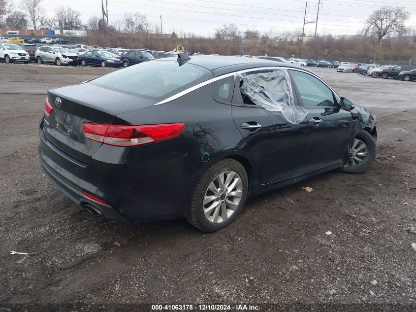 VIN 5XXGT4L35HG139912 2017 KIA Optima, LX no.4