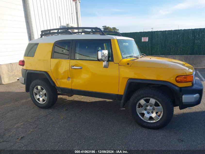 2007 Toyota Fj Cruiser VIN: JTEBU11F970095024 Lot: 41063186