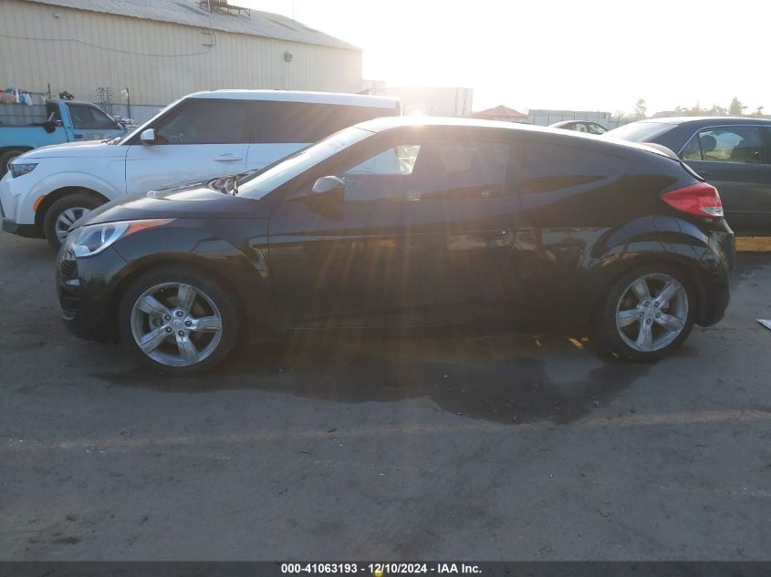 2015 Hyundai Veloster VIN: KMHTC6AD7FU224291 Lot: 41063193