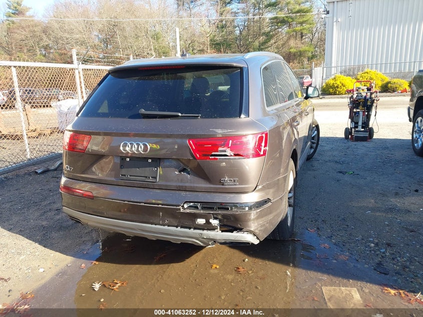 2017 AUDI Q7 3.0T PREMIUM - WA1LAAF76HD018473