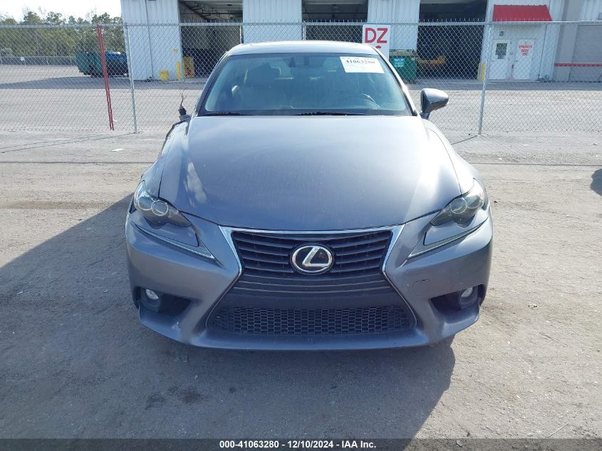 VIN JTHBF1D26F5077457 2015 Lexus IS, 250 no.12