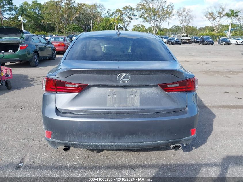 VIN JTHBF1D26F5077457 2015 Lexus IS, 250 no.16