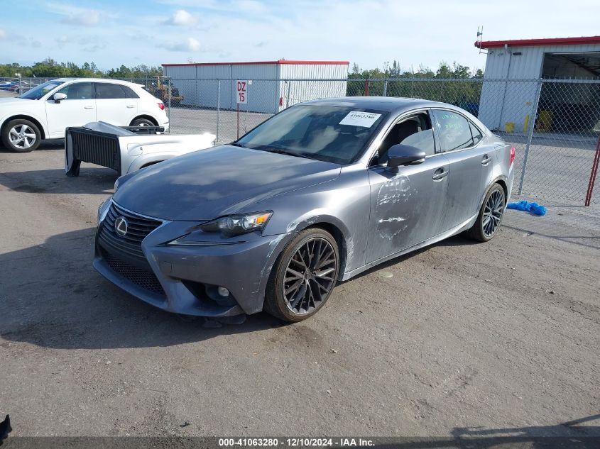 VIN JTHBF1D26F5077457 2015 Lexus IS, 250 no.2