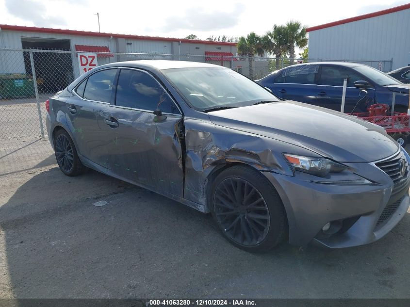 VIN JTHBF1D26F5077457 2015 Lexus IS, 250 no.6