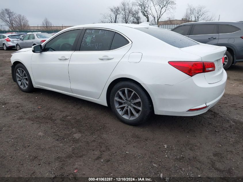 VIN 19UUB1F57JA000806 2018 Acura TLX, Tech Pkg no.3