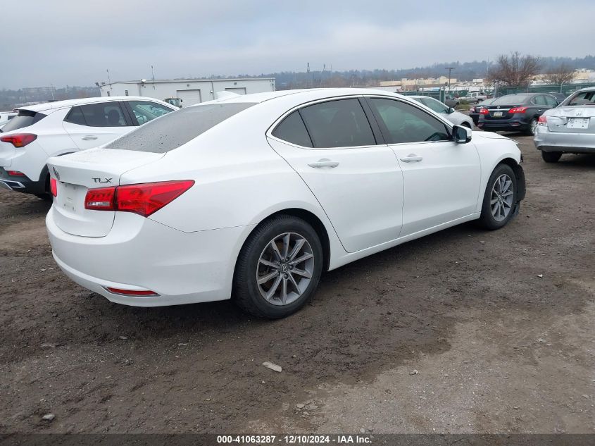 VIN 19UUB1F57JA000806 2018 Acura TLX, Tech Pkg no.4