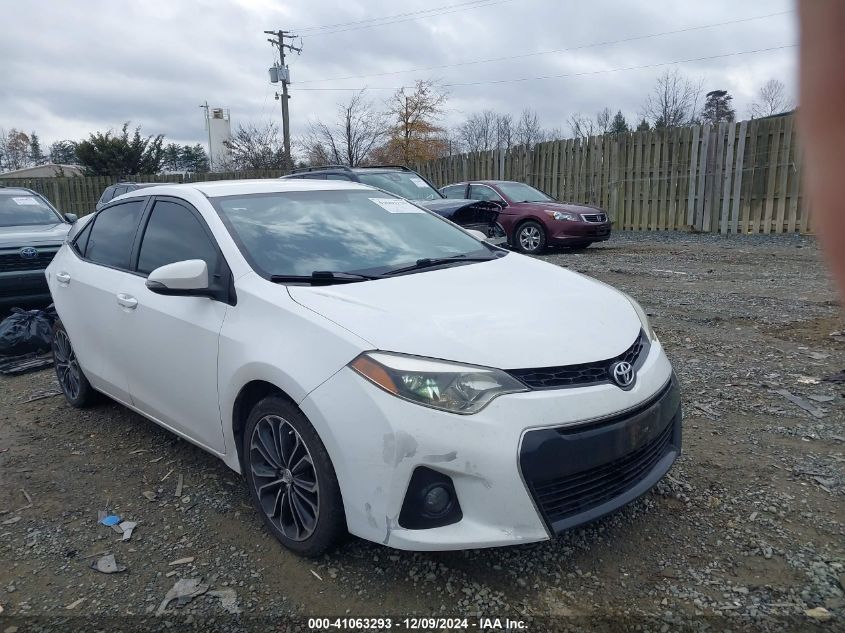 2016 Toyota Corolla, S Plus