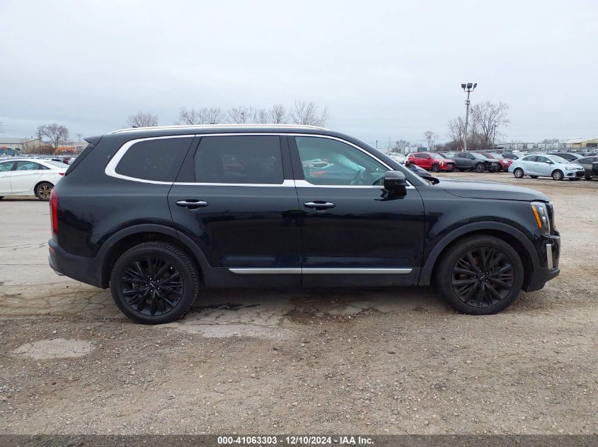 2022 Kia Telluride Sx VIN: 5XYP54HC1NG309693 Lot: 41063303