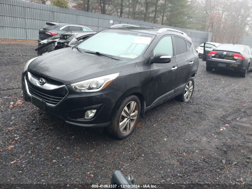 VIN KM8JU3AG8EU815063 2014 Hyundai Tucson, Limited no.2