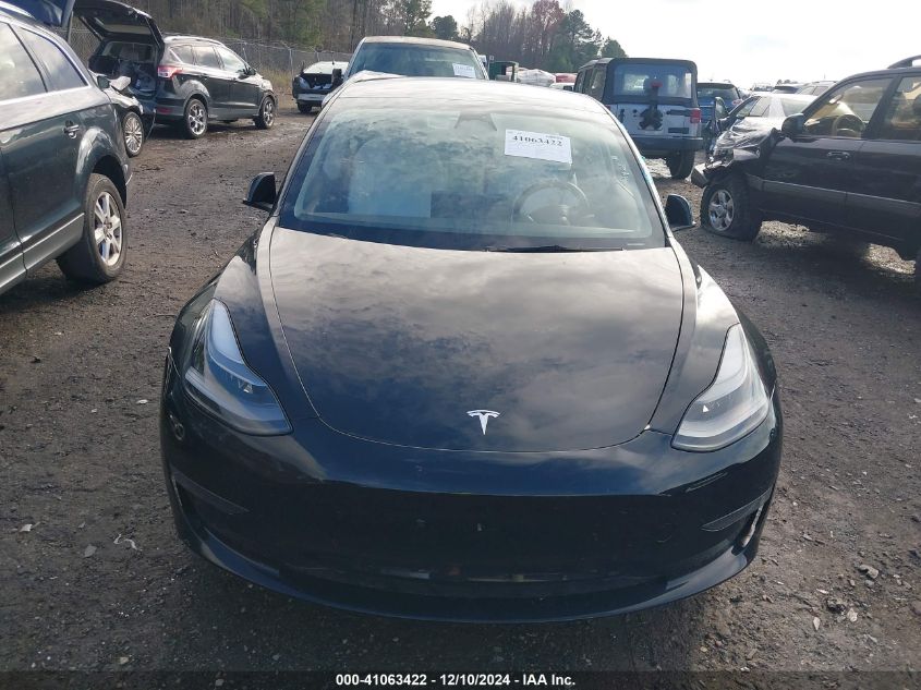 2023 Tesla Model 3 Rear-Wheel Drive VIN: 5YJ3E1EA4PF554885 Lot: 41063422