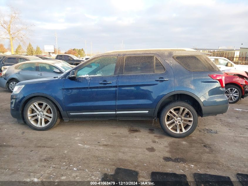 2016 Ford Explorer Xlt VIN: 1FM5K8D83GGC32376 Lot: 41063479