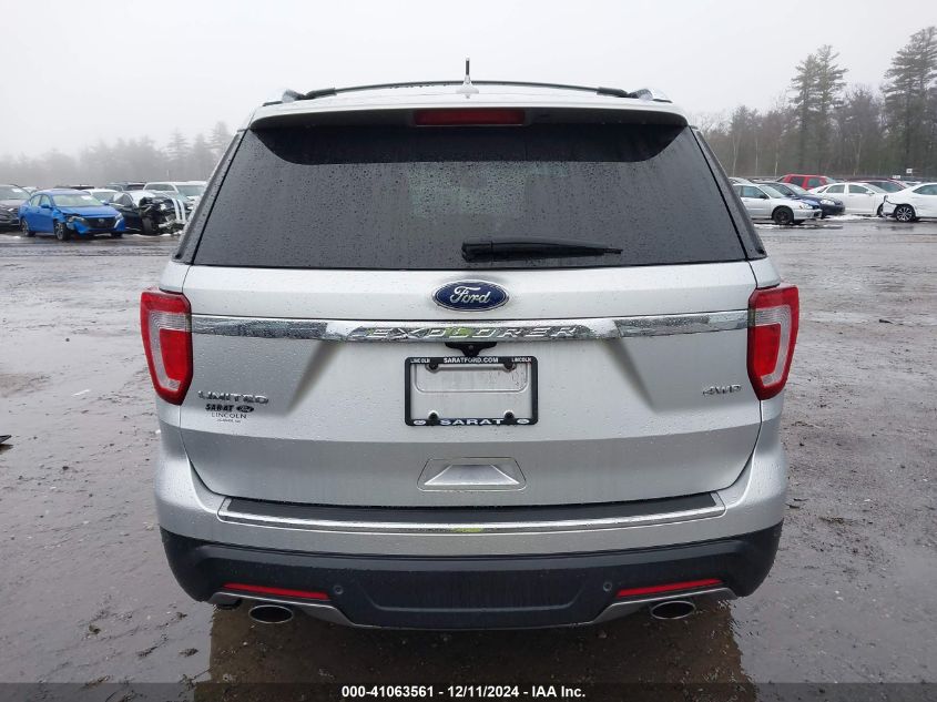 2018 Ford Explorer Limited VIN: 1FM5K8F8XJGA26363 Lot: 41063561