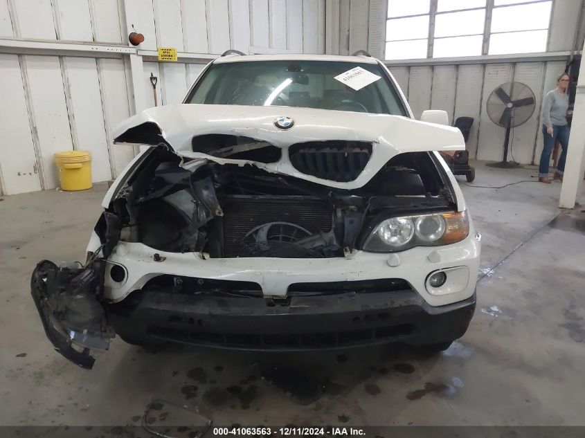 2006 BMW X5 3.0I VIN: 5UXFA13516LY45286 Lot: 41063563