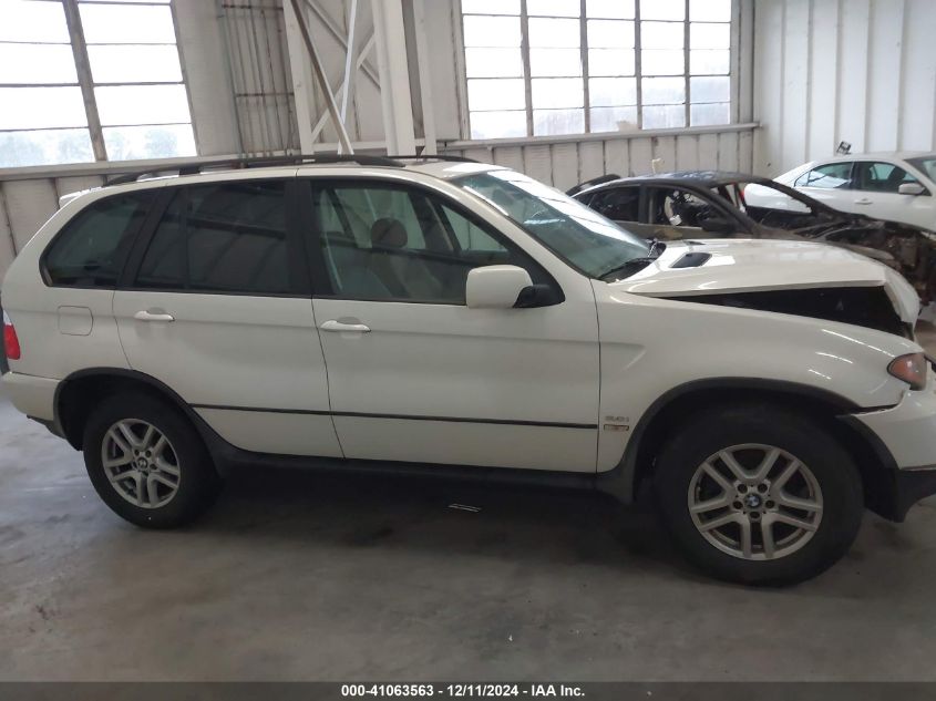 2006 BMW X5 3.0I VIN: 5UXFA13516LY45286 Lot: 41063563