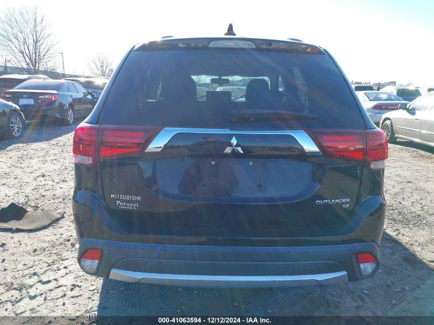 2017 Mitsubishi Outlander Se VIN: JA4AD3A37HZ067084 Lot: 41063594