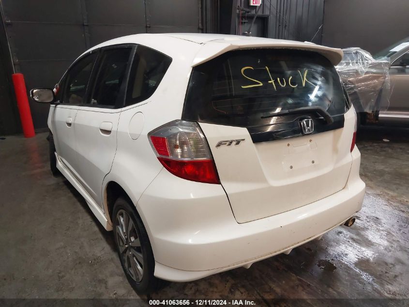 VIN JHMGE8H55DC062544 2013 HONDA FIT no.3