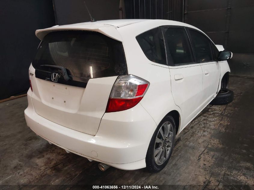 VIN JHMGE8H55DC062544 2013 HONDA FIT no.4