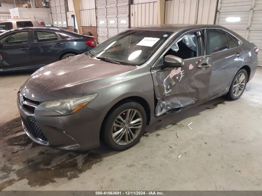 VIN 4T1BF1FK8GU184351 2016 Toyota Camry, SE no.2