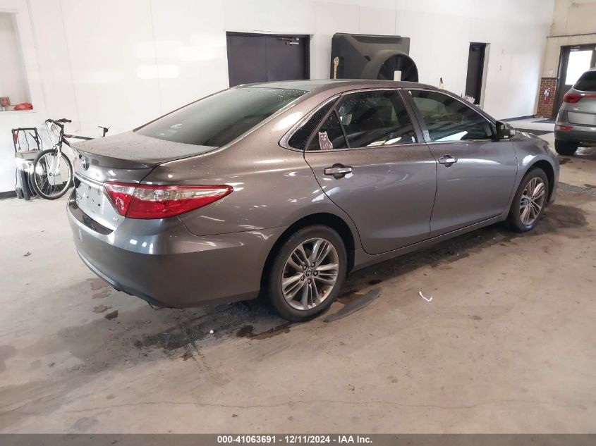 VIN 4T1BF1FK8GU184351 2016 Toyota Camry, SE no.4