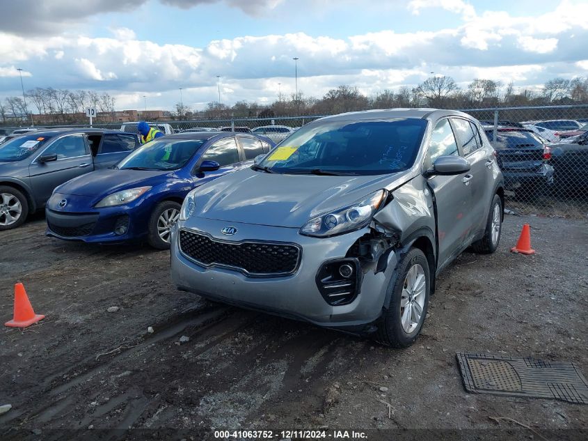 2019 Kia Sportage Lx VIN: KNDPMCACXK7575424 Lot: 41063752