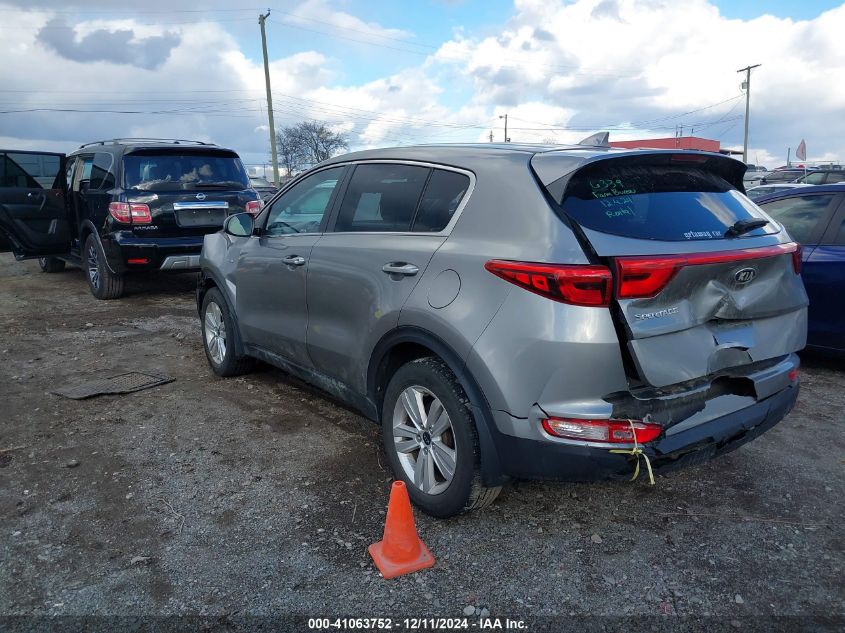 2019 Kia Sportage Lx VIN: KNDPMCACXK7575424 Lot: 41063752