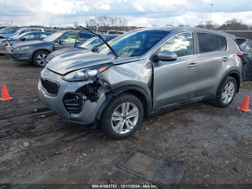 2019 Kia Sportage Lx VIN: KNDPMCACXK7575424 Lot: 41063752