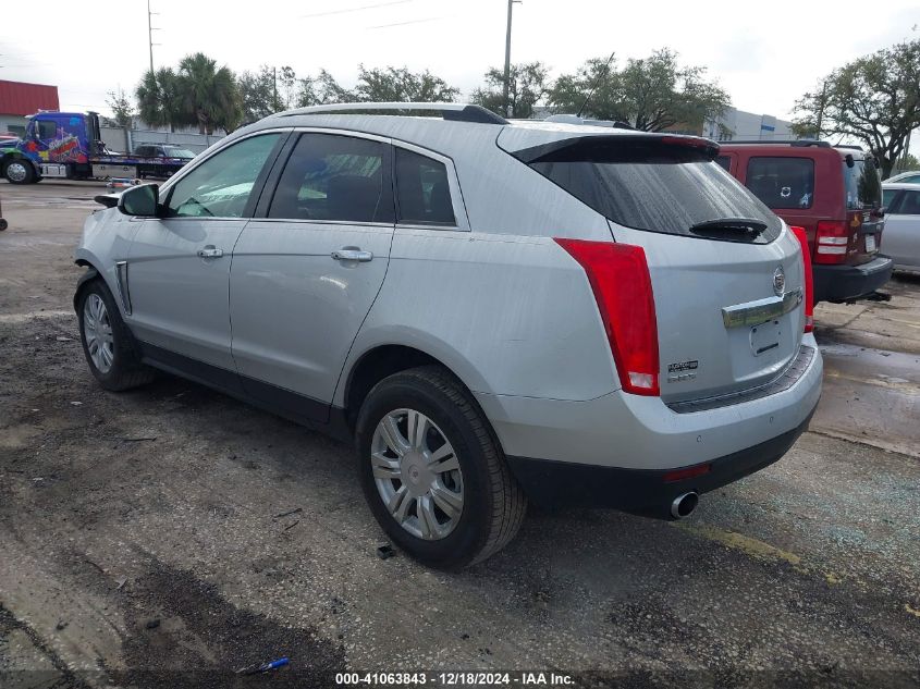 VIN 3GYFNBE38GS562798 2016 Cadillac SRX, Luxury Col... no.3