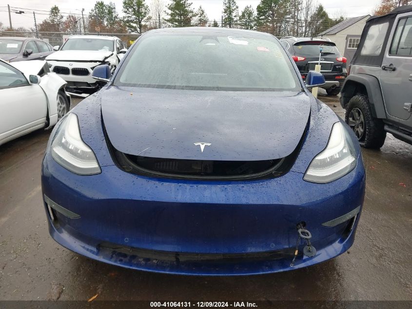 2019 Tesla Model 3 Long Range/Mid Range/Standard Range/Standard Range Plus VIN: 5YJ3E1EA7KF396888 Lot: 41064131