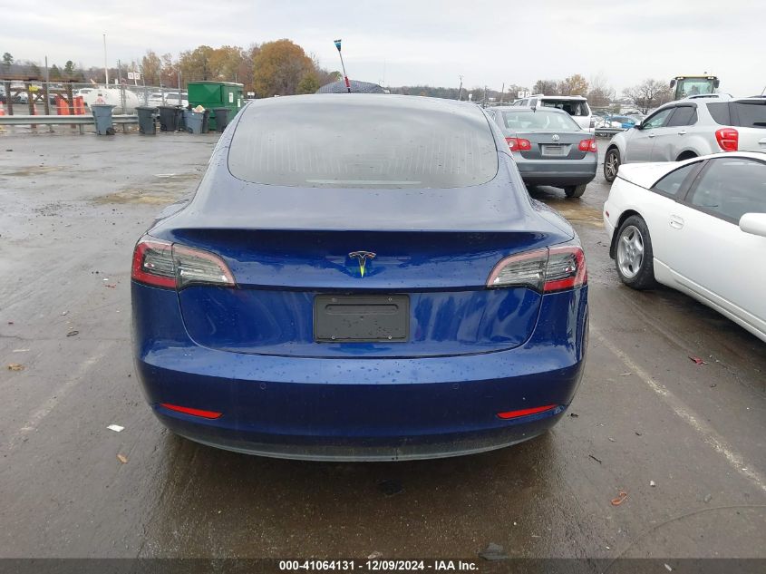 2019 Tesla Model 3 Long Range/Mid Range/Standard Range/Standard Range Plus VIN: 5YJ3E1EA7KF396888 Lot: 41064131