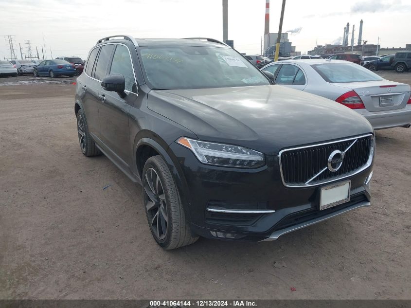 VIN YV4A22PK6J1391696 2018 Volvo XC90, T6 Momentum no.1