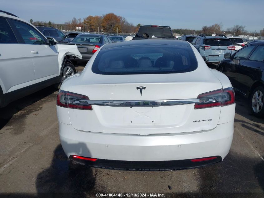 2020 Tesla Model S Long Range Dual Motor All-Wheel Drive/Long Range Plus Dual Motor All-Wheel Drive VIN: 5YJSA1E20LF411815 Lot: 41064145