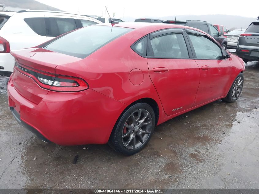 VIN 1C3CDFBA1DD307707 2013 DODGE DART no.4