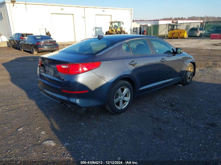 VIN 5XXGM4A76FG440673 2015 KIA OPTIMA no.4