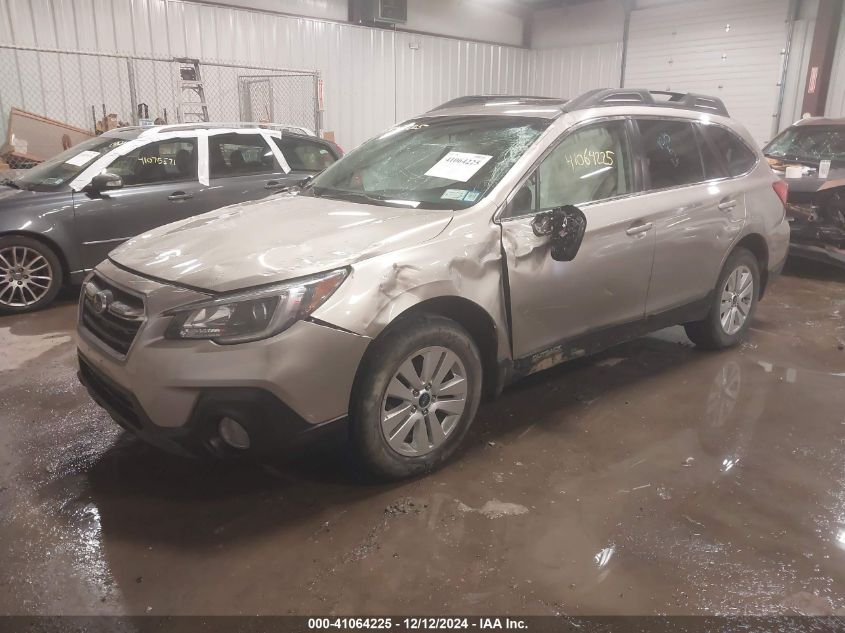 VIN 4S4BSAHC1K3282878 2019 Subaru Outback, 2.5I Pre... no.2