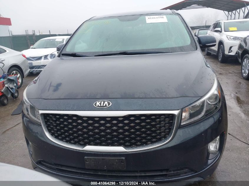 2016 Kia Sedona Sx VIN: KNDMC5C18G6138337 Lot: 41064298