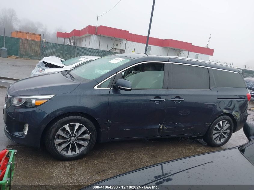 2016 Kia Sedona Sx VIN: KNDMC5C18G6138337 Lot: 41064298