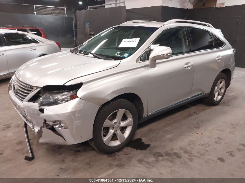 VIN 2T2BK1BA6DC176332 2013 Lexus RX, 350 no.2