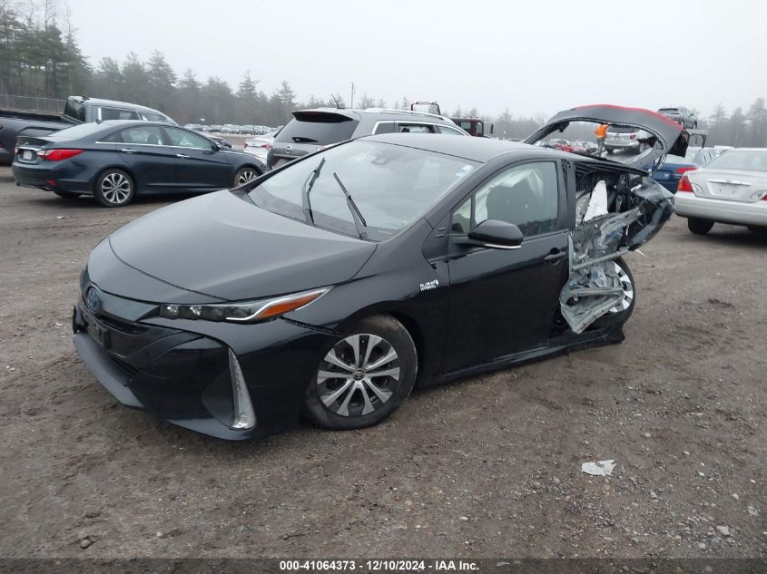 VIN JTDKAMFP5M3174944 2021 Toyota Prius, Prime LE no.2