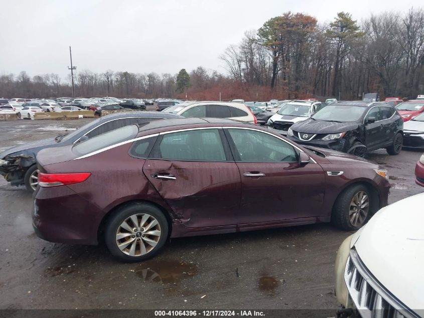 2016 KIA OPTIMA EX - 5XXGU4L35GG085975