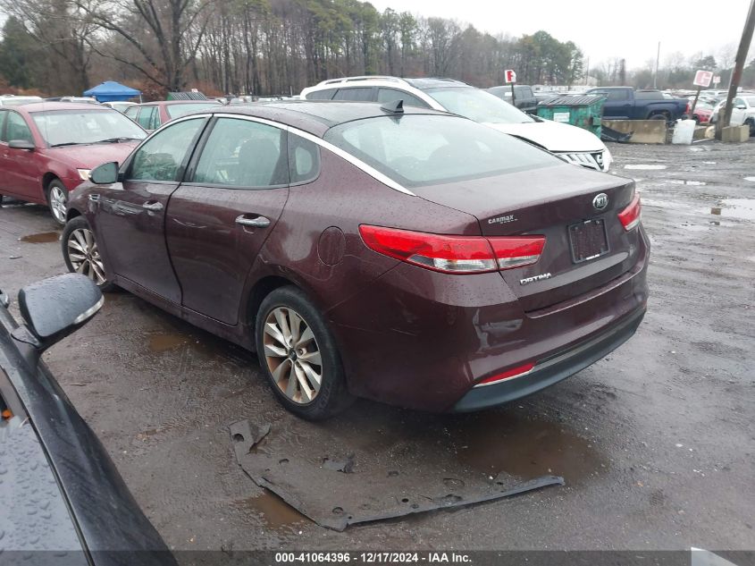 2016 KIA OPTIMA EX - 5XXGU4L35GG085975