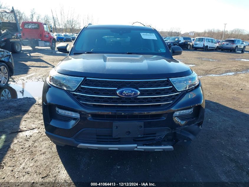 2021 Ford Explorer Xlt VIN: 1FMSK8DH0MGB90330 Lot: 41064413